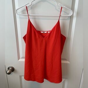 Uniqlo V Neck Spaghetti Strap Tank Top